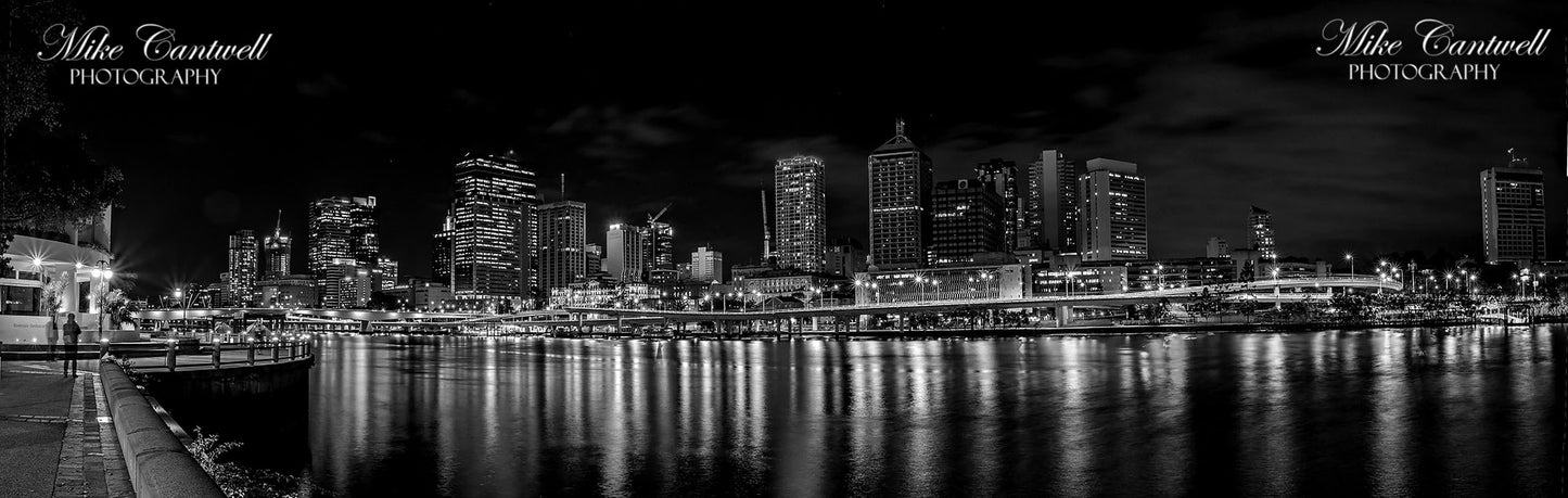 Cityscape | Winter Reflections Monochrome | Ice Mount